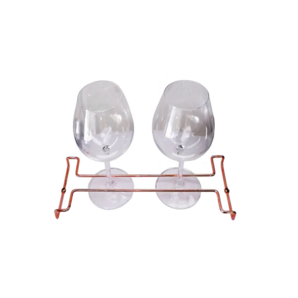 Porta Taças Reto 42 cm Cobre Suporte Para Taça 2757 -Jomer - Image 3