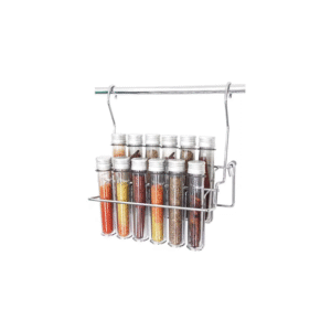 Porta Temperos com 12 Tubos Pet Cromado 4550 - Jomer