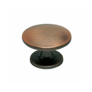 Puxador Botão IL 808 25mm Cobre Velho Zamac - Italy Line