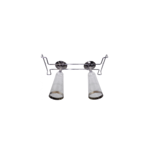 Suporte Porta Taças Reto 468x30x115mm Aço Cromado 4352-Jomer