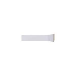 Rodapé Lev51 Branco – 5cm - Barra -  Santa Luzia