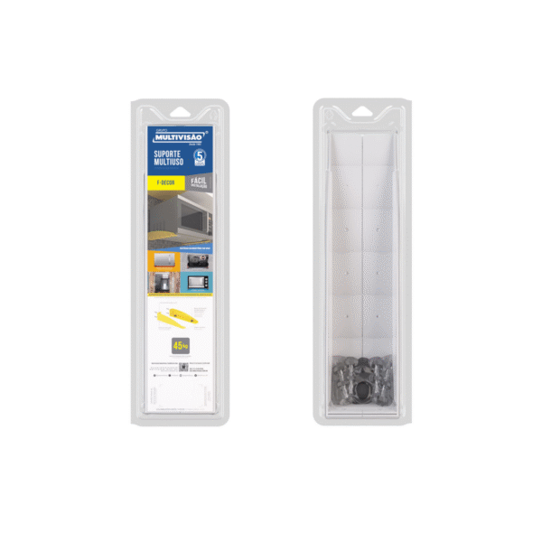 Suporte Multiuso Branco F- Decor Branco - Multivisão - Image 5