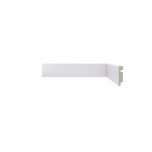 Rodapé 473 Branco – 5cm - (CX C/12 PEÇAS)  Santa Luzia