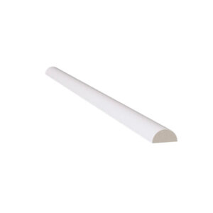 Santa Luzia - Meia cana 598 curva branca 25x13mm (PACOTE C/ 6 PEÇAS) 2,80m