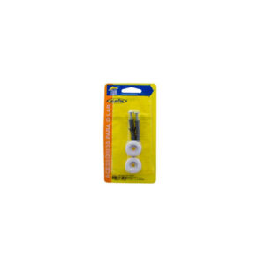 Batedor de Porta Talentos cartela– PVC Branco, c/ parafusos  3106