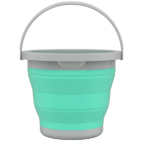 Balde Retrátil 5 Litros C/Alça Ret3512 Cor Verde - Flashlimp