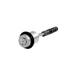 VESFER - Batedor para porta 4503 - 7/8'' Alumínio Escovado