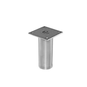 Vesfer - Pé para móveis 4055 1"1/2 x 2,5cm Alumínio Escovado - Peça