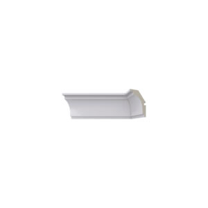 Rodateto 475 Branco 240cm x 70mm x 50mm - Santa Luzia