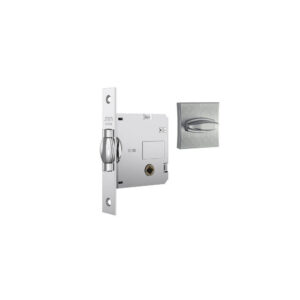 Fechadura 1025 WC Rolete Quadrada Escovada - STAM